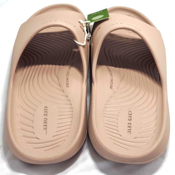 Ales Grey Eco Malibu Recovery Slide Sandals Blush Pink [Tan] NEW - Picture 5 of 7